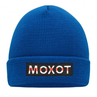 "Beanie Blu Elettrico Red Line: Stile Unico e Comfort Inconfondibile"