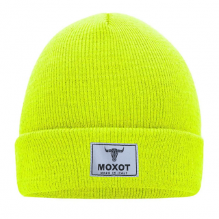 "Beanie Giallo Fluo Storm: Cappello in Maglia Super Fashion e Confortevole"